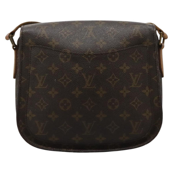 LOUIS VUITTON Monogram Saint Cloud GM Shoulder Bag M51242 LV Auth 122752
