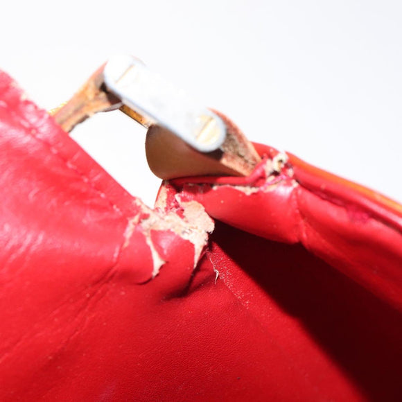 LOUIS VUITTON Monogram Vernis Thompson Street Bag Red M91094 LV Auth 122759