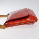 LOUIS VUITTON Monogram Vernis Thompson Street Bag Red M91094 LV Auth 122759-4