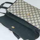 GUCCI GG Supreme Shoulder Bag PVC Navy Gold 904 02 050 Auth 122769-9