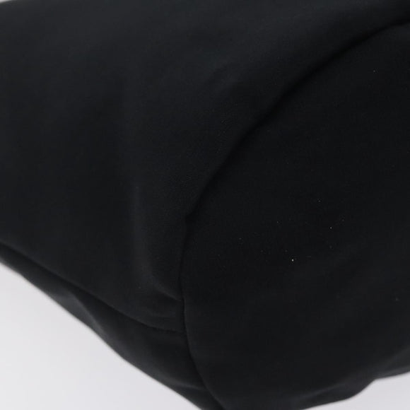 BOTTEGA VENETA Hand Bag Nylon Black Clear Auth 122777