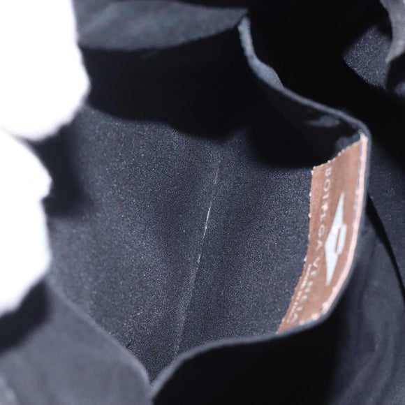 BOTTEGA VENETA Hand Bag Nylon Black Clear Auth 122777