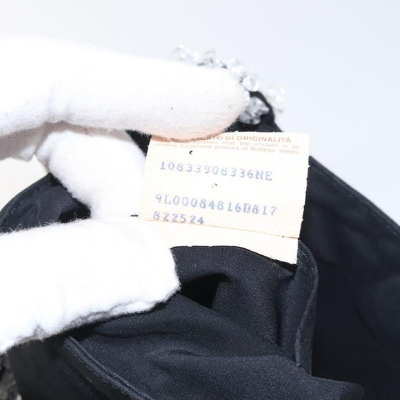 BOTTEGA VENETA Hand Bag Nylon Black Clear Auth 122777