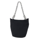 BOTTEGA VENETA Hand Bag Nylon Black Clear Auth 122777-13