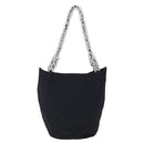 BOTTEGA VENETA Hand Bag Nylon Black Clear Auth 122777-2