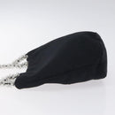 BOTTEGA VENETA Hand Bag Nylon Black Clear Auth 122777-4