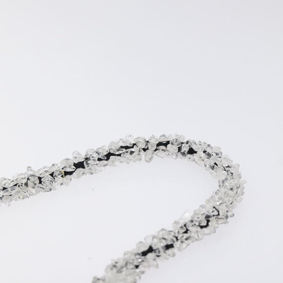 BOTTEGA VENETA Hand Bag Nylon Black Clear Auth 122777