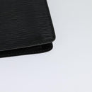 LOUIS VUITTON Epi Montaigne 23 Clutch Bag Black M52662 LV Auth 122785-16