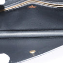 LOUIS VUITTON Epi Montaigne 23 Clutch Bag Black M52662 LV Auth 122785-10