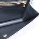 LOUIS VUITTON Epi Montaigne 23 Clutch Bag Black M52662 LV Auth 122785-18
