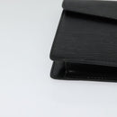 LOUIS VUITTON Epi Montaigne 23 Clutch Bag Black M52662 LV Auth 122785-7