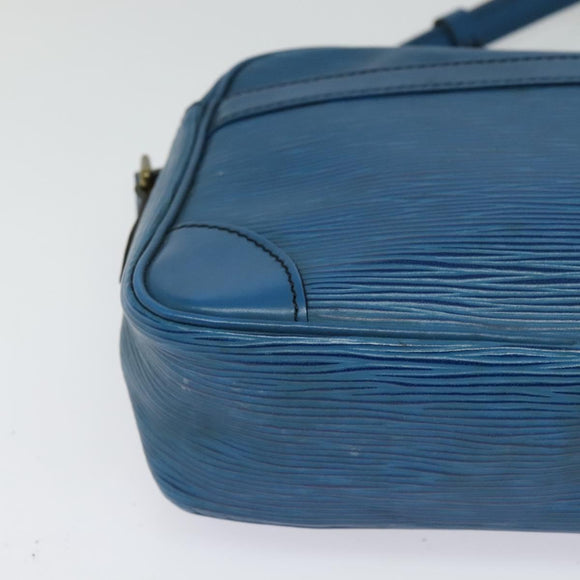 LOUIS VUITTON Epi Trocadero 23 Shoulder Bag Blue M52305 LV Auth 122787
