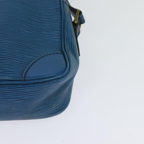 LOUIS VUITTON Epi Trocadero 23 Shoulder Bag Blue M52305 LV Auth 122787