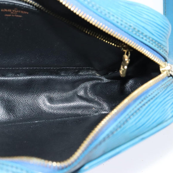 LOUIS VUITTON Epi Trocadero 23 Shoulder Bag Blue M52305 LV Auth 122787