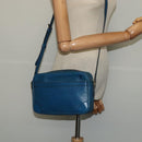 LOUIS VUITTON Epi Trocadero 23 Shoulder Bag Blue M52305 LV Auth 122787-21