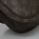 LOUIS VUITTON Monogram Saint Cloud GM Shoulder Bag M51242 LV Auth 122795-18