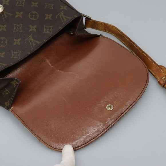 LOUIS VUITTON Monogram Saint Cloud GM Shoulder Bag M51242 LV Auth 122795
