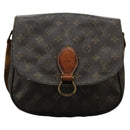 LOUIS VUITTON Monogram Saint Cloud GM Shoulder Bag M51242 LV Auth 122795-13