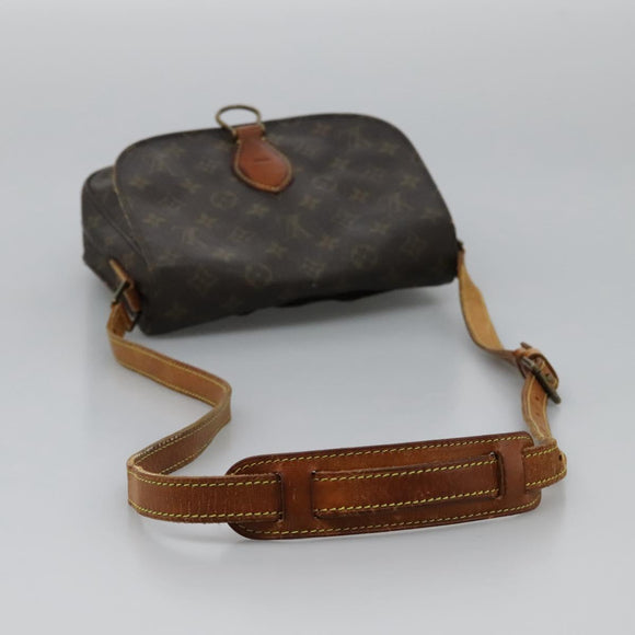 LOUIS VUITTON Monogram Saint Cloud GM Shoulder Bag M51242 LV Auth 122795