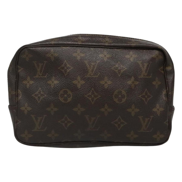 LOUIS VUITTON Monogram Trousse Toilette 23 Clutch Bag M47524 LV Auth 122797