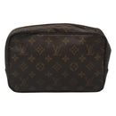 LOUIS VUITTON Monogram Trousse Toilette 23 Clutch Bag M47524 LV Auth 122797-2