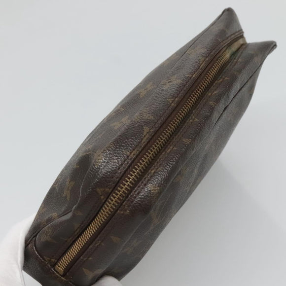 LOUIS VUITTON Monogram Trousse Toilette 23 Clutch Bag M47524 LV Auth 122797