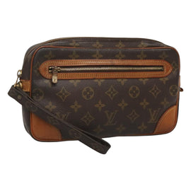 LOUIS VUITTON Monogram Marly Dragonne GM Clutch Bag M51825 LV Auth 122800
