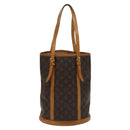 LOUIS VUITTON Monogram Bucket GM Shoulder Bag M42236 LV Auth 122806-13