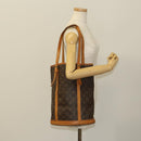 LOUIS VUITTON Monogram Bucket GM Shoulder Bag M42236 LV Auth 122806-20