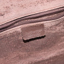 Burberrys Nova Check Hand Bag PVC Beige Auth 122817-11