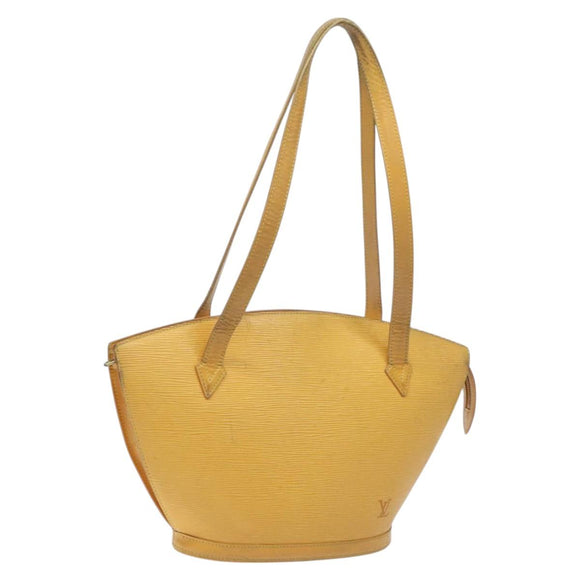 LOUIS VUITTON Epi Saint Jacques Hand Bag Yellow M52279 LV Auth 122838