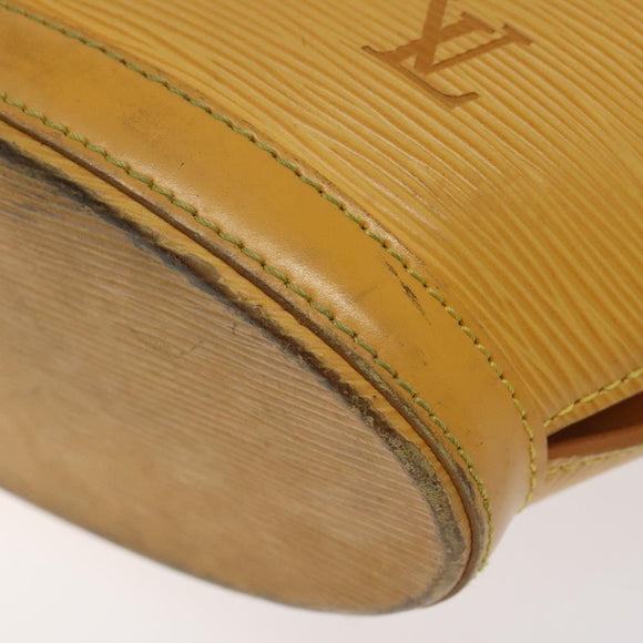 LOUIS VUITTON Epi Saint Jacques Hand Bag Yellow M52279 LV Auth 122838
