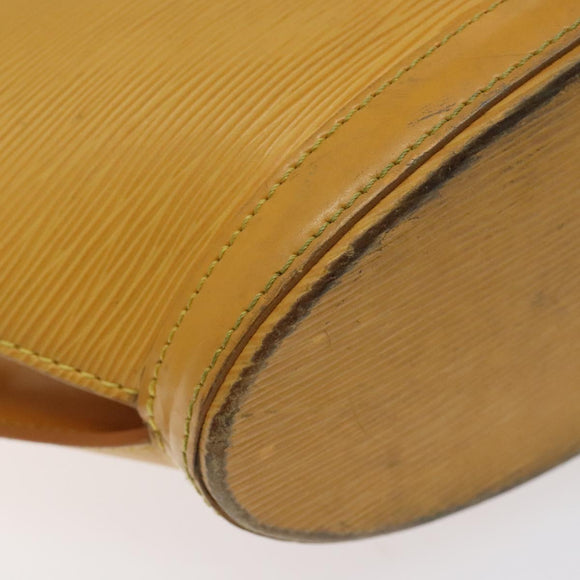 LOUIS VUITTON Epi Saint Jacques Hand Bag Yellow M52279 LV Auth 122838
