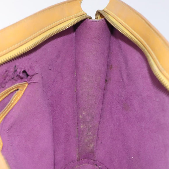 LOUIS VUITTON Epi Saint Jacques Hand Bag Yellow M52279 LV Auth 122838