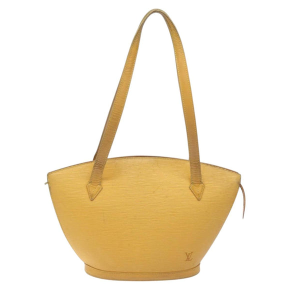 LOUIS VUITTON Epi Saint Jacques Hand Bag Yellow M52279 LV Auth 122838