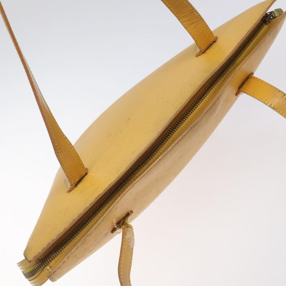 LOUIS VUITTON Epi Saint Jacques Hand Bag Yellow M52279 LV Auth 122838