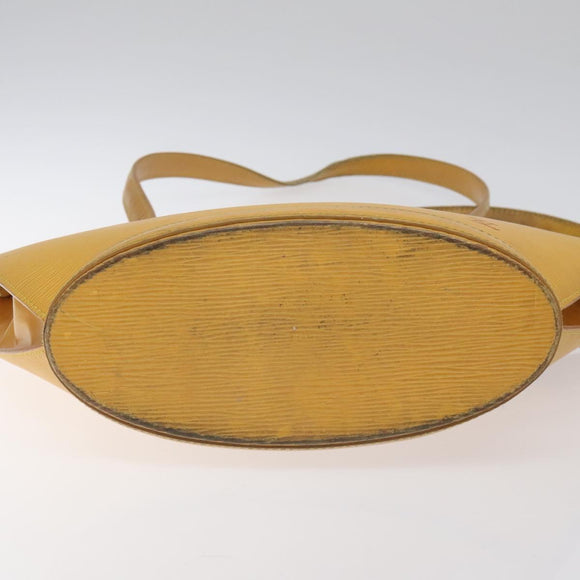 LOUIS VUITTON Epi Saint Jacques Hand Bag Yellow M52279 LV Auth 122838