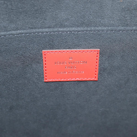 LOUIS VUITTON Epi Supreme Pochette Jules GM Bag Red White M67722 Auth 122842SM