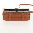 GOYARD Herringbone Belvedere PM Shoulder Bag PVC Black Silver Auth 122843M-5