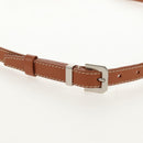 GOYARD Herringbone Belvedere PM Shoulder Bag PVC Black Silver Auth 122843M-8