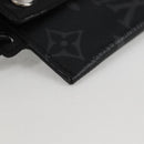 LOUIS VUITTON Monogram Eclipse Porte Cartes On Strap M83155 LV Auth 122851-15