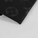 LOUIS VUITTON Monogram Eclipse Porte Cartes On Strap M83155 LV Auth 122851-17