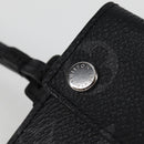 LOUIS VUITTON Monogram Eclipse Porte Cartes On Strap M83155 LV Auth 122851-20