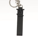 LOUIS VUITTON Dragon Nua Erogram Key Ring Leather Black M01194 LV Auth 122857-3