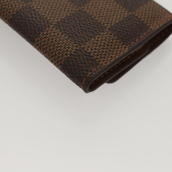 LOUIS VUITTON Damier Ebene Cuff Case M64681 LV Auth 122866