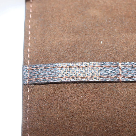 LOUIS VUITTON Damier Ebene Cuff Case M64681 LV Auth 122866