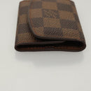 LOUIS VUITTON Damier Ebene Cuff Case M64681 LV Auth 122866-3