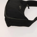 PRADA Shoulder Bag Nylon 2Set Black Green Auth 122870-12