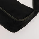 PRADA Shoulder Bag Nylon 2Set Black Green Auth 122870-16