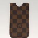 LOUIS VUITTON Damier Ebene Monogram Damier Azur iPhone Case 3 Set LV Auth 122874-16